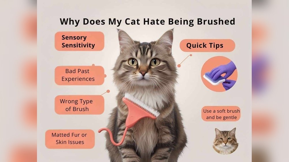 How to Brush a Cat That Hates Being Brushed